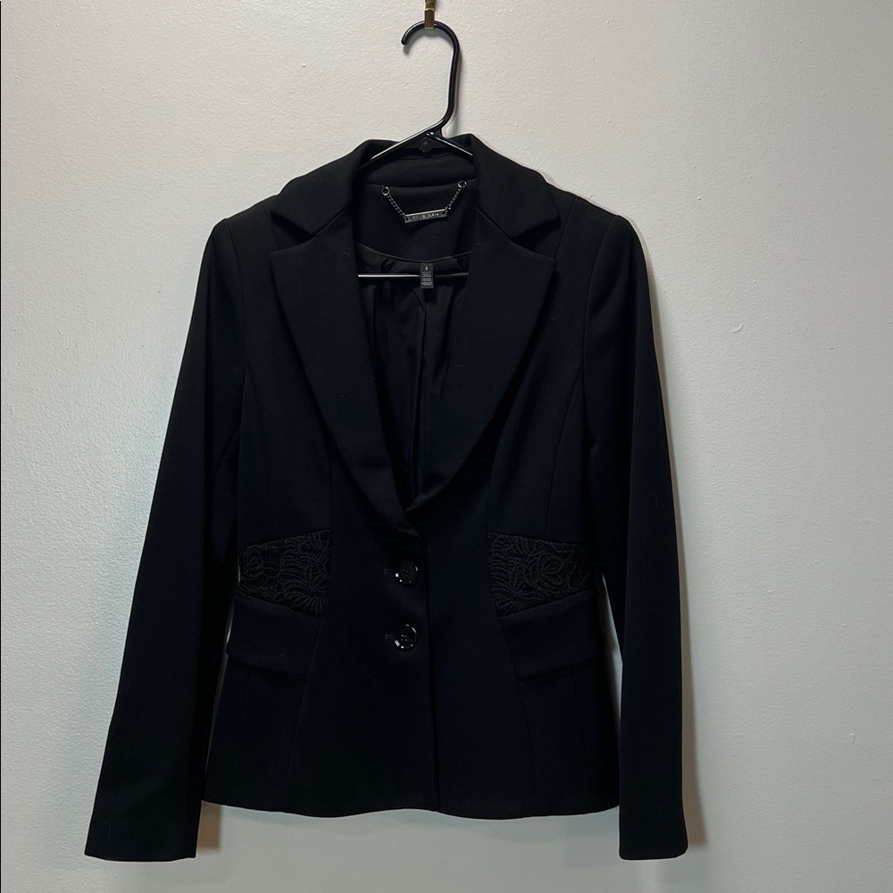 White House Black Market Blazer - Perfect Waist Accent with Lace